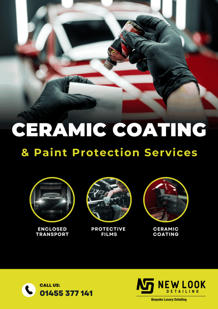 ceramic coating car services in the Uk, full detailing service